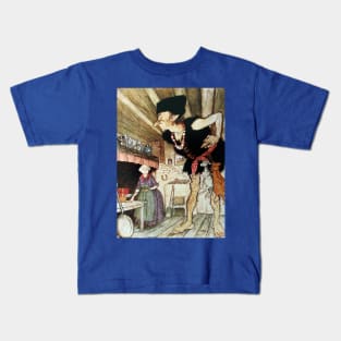 Jack and the Beanstalk - Arthur Rackham Kids T-Shirt